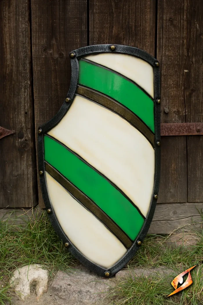 Knight Shield vert blanc Epic Armoury