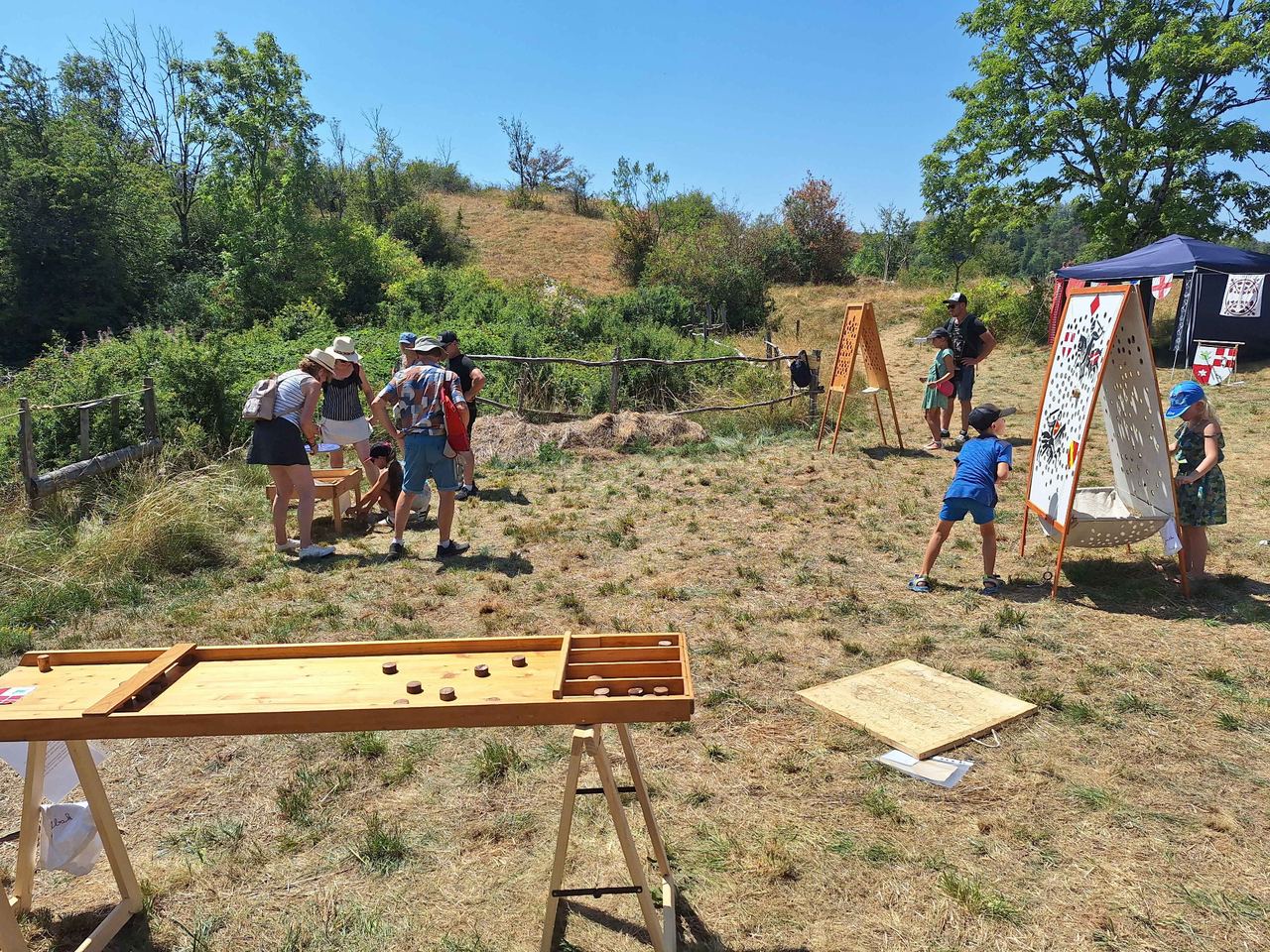 Jeux médiévaux pour petits et grands